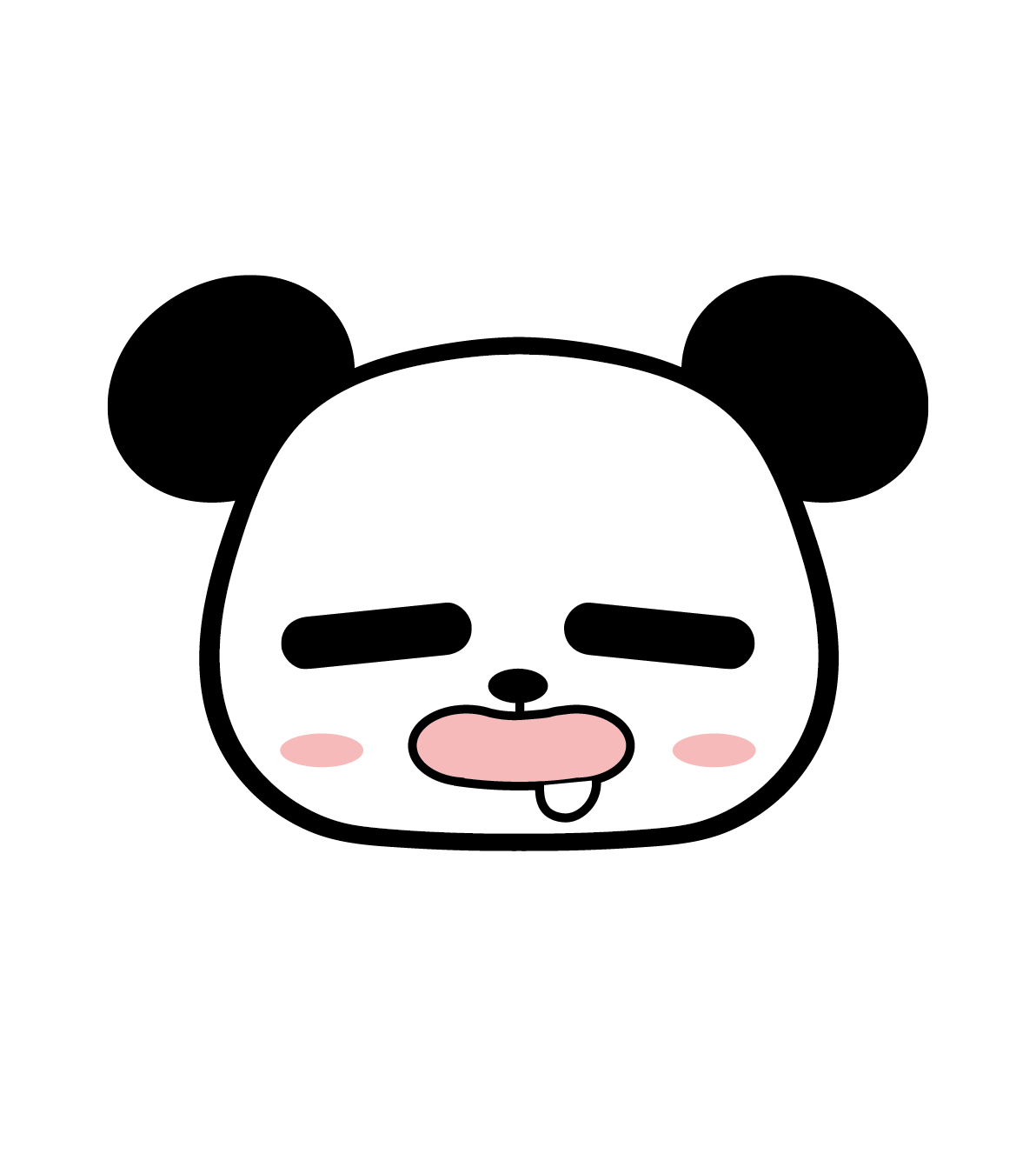Panda Babeando